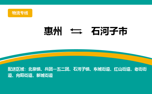 惠州到石河子市物流公司